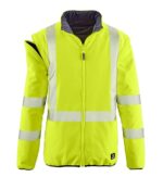 4PROTECT® Warnschutz-Softshellwendejacke RENO – Bild 4