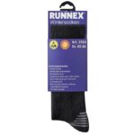 RUNNEX® ESD Funktionssocke-Winter Schwarz/Grau – Bild 3