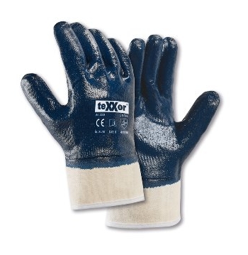 teXXor® Nitril-Handschuhe STULPE