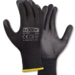 teXXor® Polyester-Strickhandschuhe POLYURETHAN BESCHICHTET