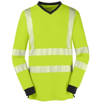 4PROTECT® Warnschutz-UV-Langarm-Shirt JACKSONVILLE