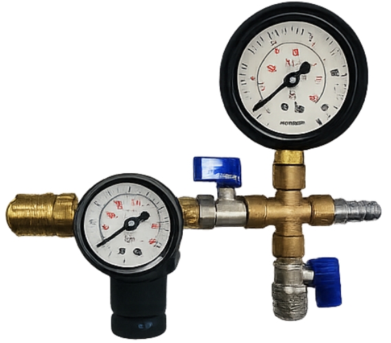 Monometer RHK Monometer mit Regulator – Bild 1