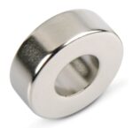 Ringmagnet Ø 26,0 x 12,0 x 9,0 mm N45 Nickel - hält 15,4 kg – Bild 4