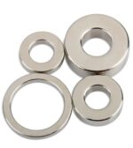 Ringmagnet Ø 26,0 x 12,0 x 9,0 mm N45 Nickel - hält 15,4 kg – Bild 2