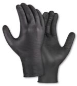 teXXor® Nitril-Einweg-Handschuhe DIAMOND GRIP schwarz